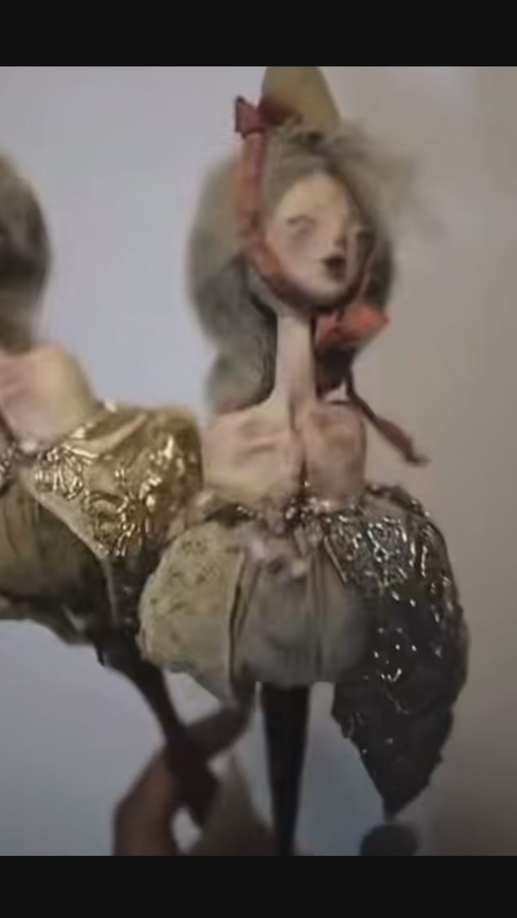 Doll Hand Bell Sculpture